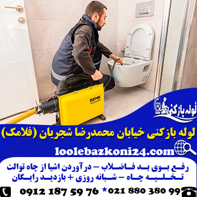لوله بازکنی خیابان محمدرضا شجریان