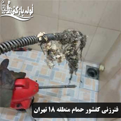 فنرزنی کف شور حمام منطقه 18 تهران 24 ساعته